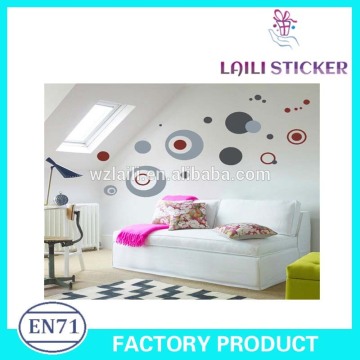 self adhesive diy wall sticker,circle diy wall sticker