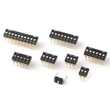 2.54mm Pitch DIP Switches 1-10 Pin Dial Switch Position DIP Switch