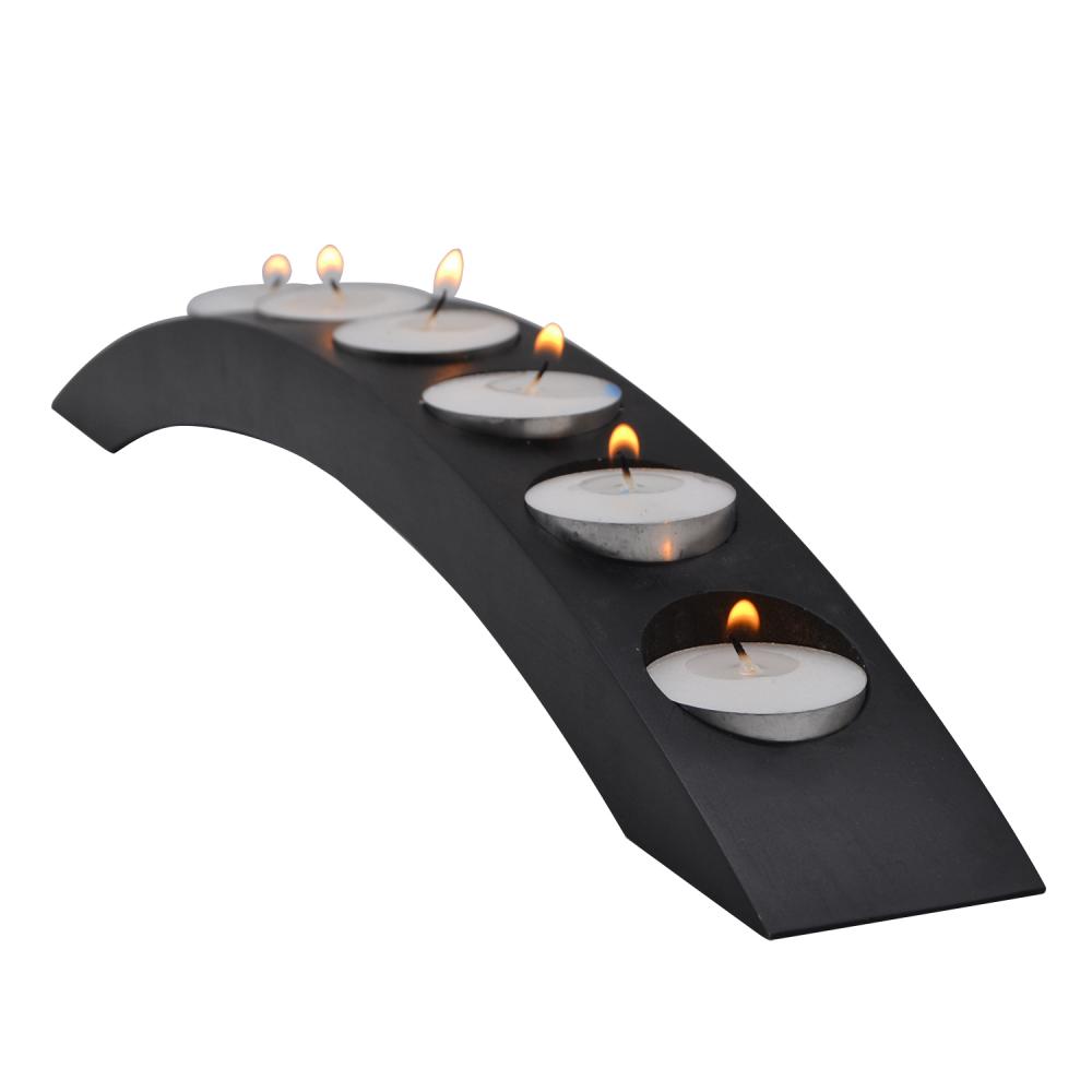 Wooden Tea Light Candle Holders Stand