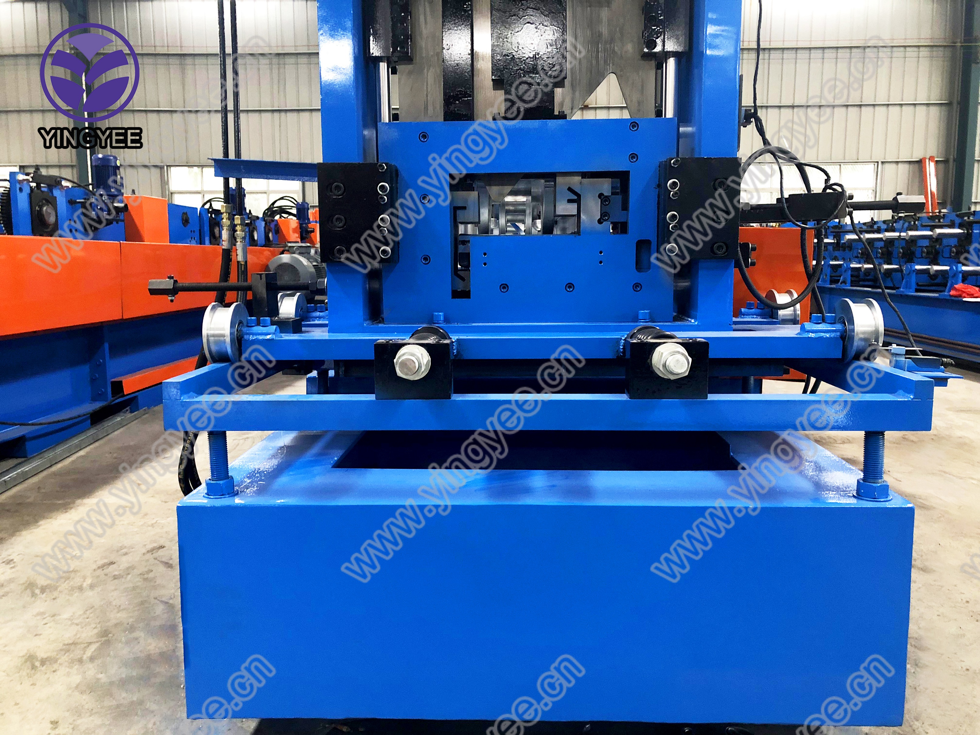 C Purlin Roll Forming Machine, Channel Steel Structure Material Making Machine Cold Formed Steel Frame