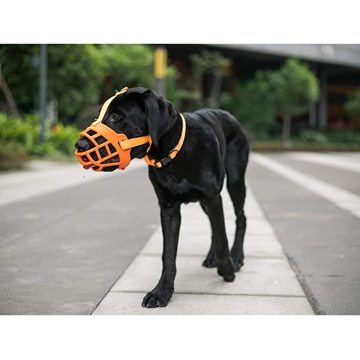 Dog Mudzle Silicle Basket Mauzzle per i cani