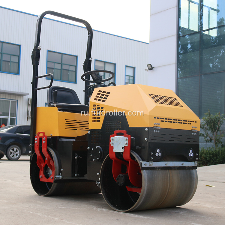 Double Dum 1 Ton Vibratory Road Roller Mini