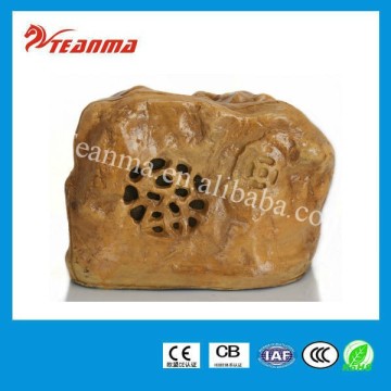 Rock shaped waterproof speaker TM902 6.5" stone speaker for garden