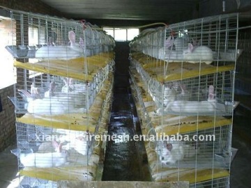 Galvanized Rabbit Cage