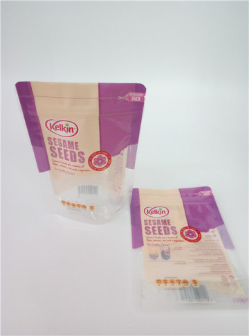 Flower Seed Packaging Plastic Stand Up Bag