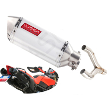 Carbon Fiber Motorcycle Muffler Exhaust System for Aprilia SHIVER 750 Shiver750