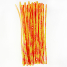 Kids educational toys Striped chenille wire stem