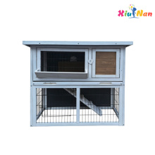 Small 2-Tier Wooden Chicken Coop