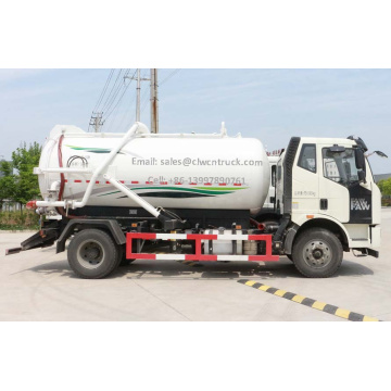 Brand New FAW J6 10m³ Waste Sewage Truck