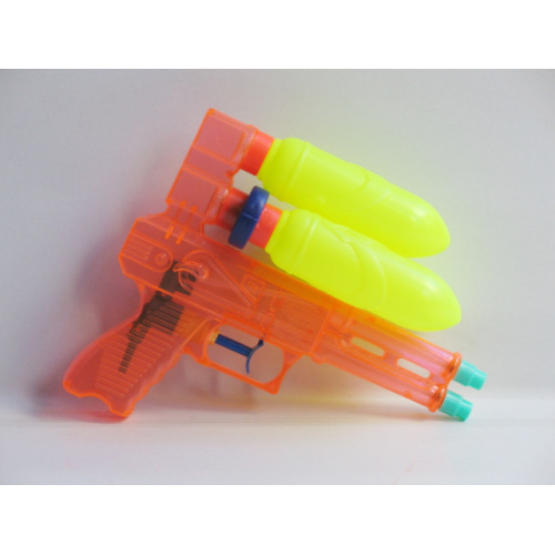 Brinquedos de praia de plástico transparente pistola de água