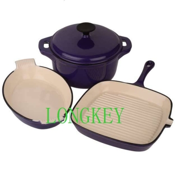 LFGB certified enamel cast iron kitchen tools