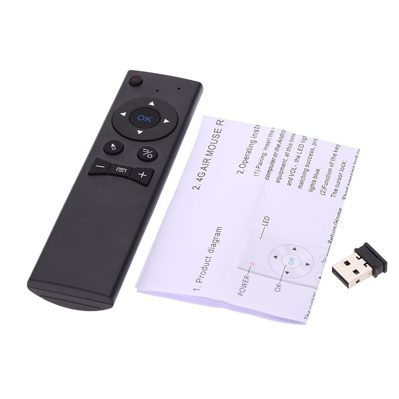 Wholesale 2.4G Wireless Up To 10 Meters Remote Control Android TV Box MX6 Google Search Fly Air Mouse Remote Control