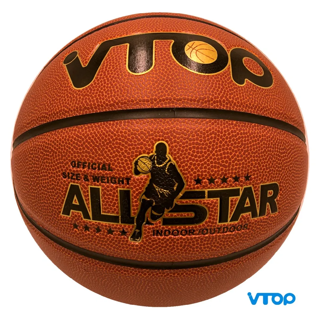 Laminated PU PVC Basketball Sporting Goods