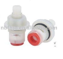 Plastic fast open filter faucet cartridge