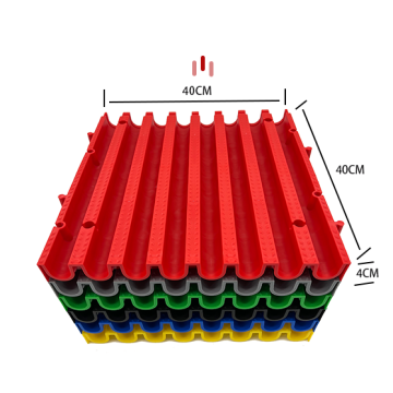 PP Garage Floor Tile Interlocking Plastic Grid Floor