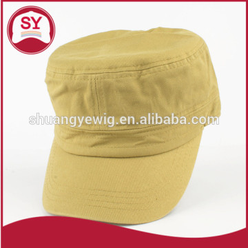 100% Cotton custom Blank Cadet Hats with Adjustable back /military cap made in Qingdao