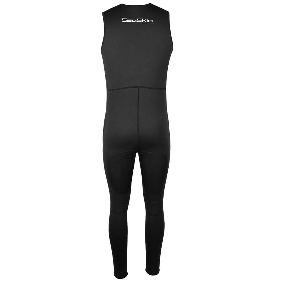 Seaskin Men Neoprene Front Zip Farmer John Wetsuits