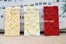 Hot sale wedding arrangement/silk flower wall/decorative flower backdrop