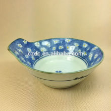 Japanese hand-painted seving sushi plates and dishes