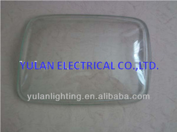 promotion 5mm toughened glass lens/cover/diffuser for lamps