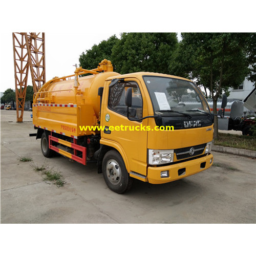 2500L 130HP Sewer Vacuum Trucks