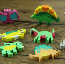 Personalized Cheap Price Dinosaur Eraser
