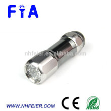Factory hot selling magnetism 9LED aluminum led light torch