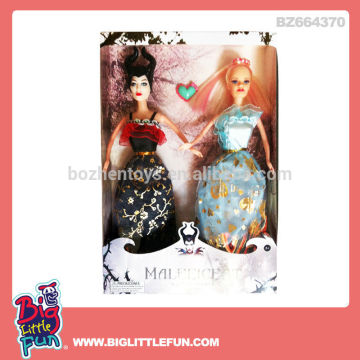 11 inches solid maleficent doll toy