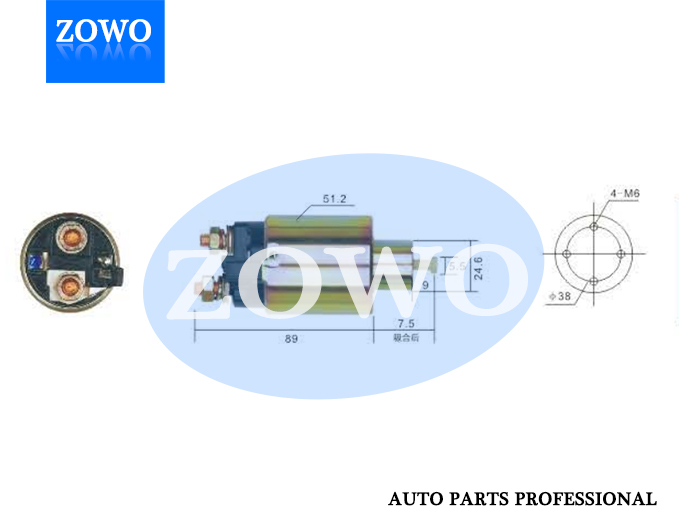 66 8306 Starter Motor Solenoid