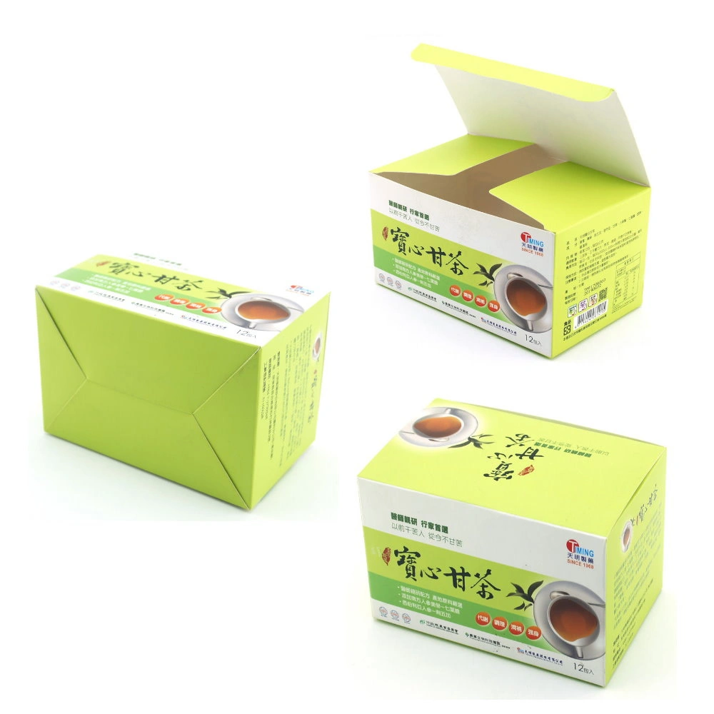 High Quality OEM Custom Logo Printed Cardboard Coffee Box Packaging for Display