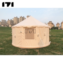 Luxury Mongolian Winter Yurt Tent - Portable and Outdoor Blown-Up Yurt