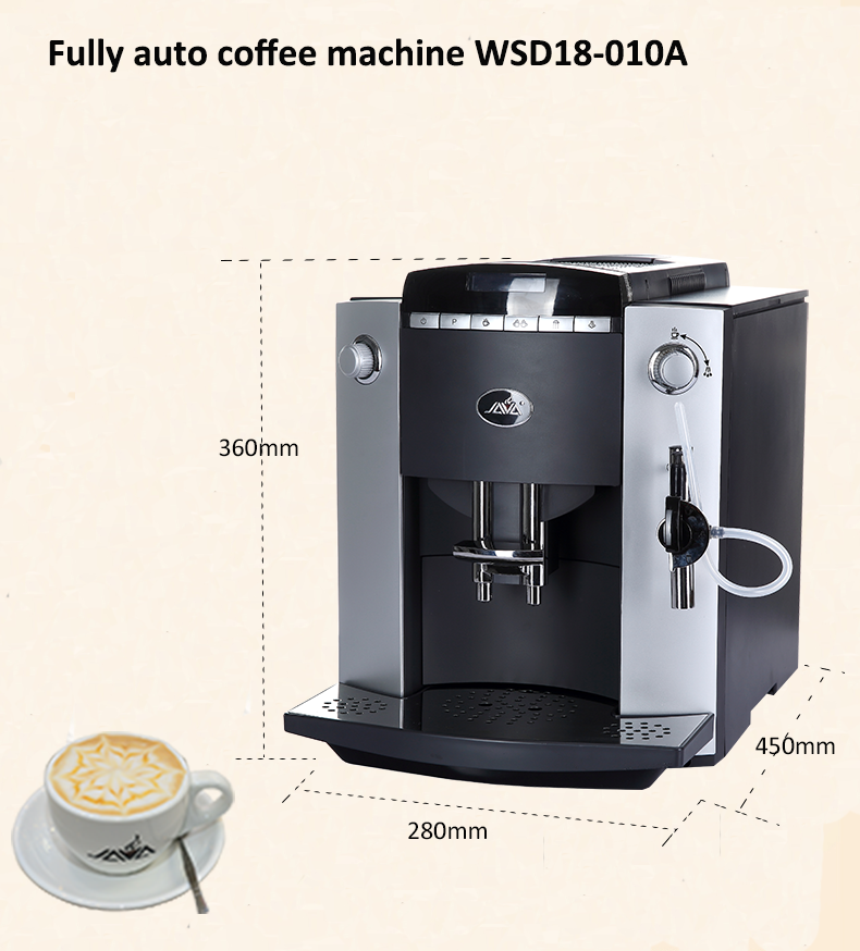 JAVA Fully Auto Espresso Coffee Maker Bean to Cup Coffee Machine