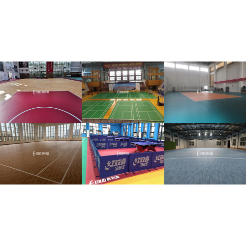 PVC Δάπεδα Πίνακας Tennis Court, PVC Flooring