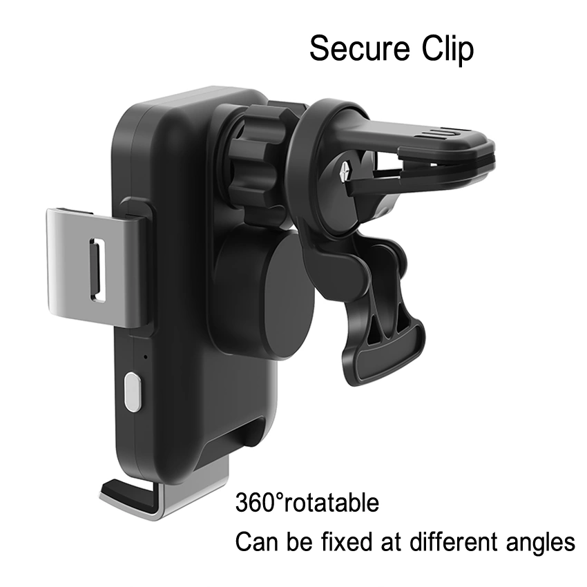 Air Vent Car Mount Wireless Charger 10W Qi Certified