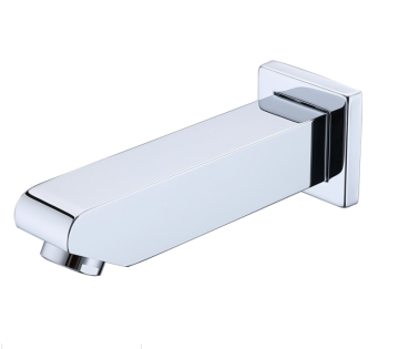 Wholesale Bathroom Accessories Wall Mounted Chrome Brass Bathtub Faucet Bath Spout