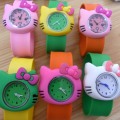 Cute Child Kids Silicone Cartoon Cat Wrist Watches