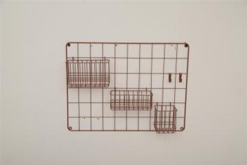 hanging wire basket for wall