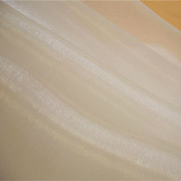 Sparkle Ivory Organza Fabric Silk for Wedding Dress