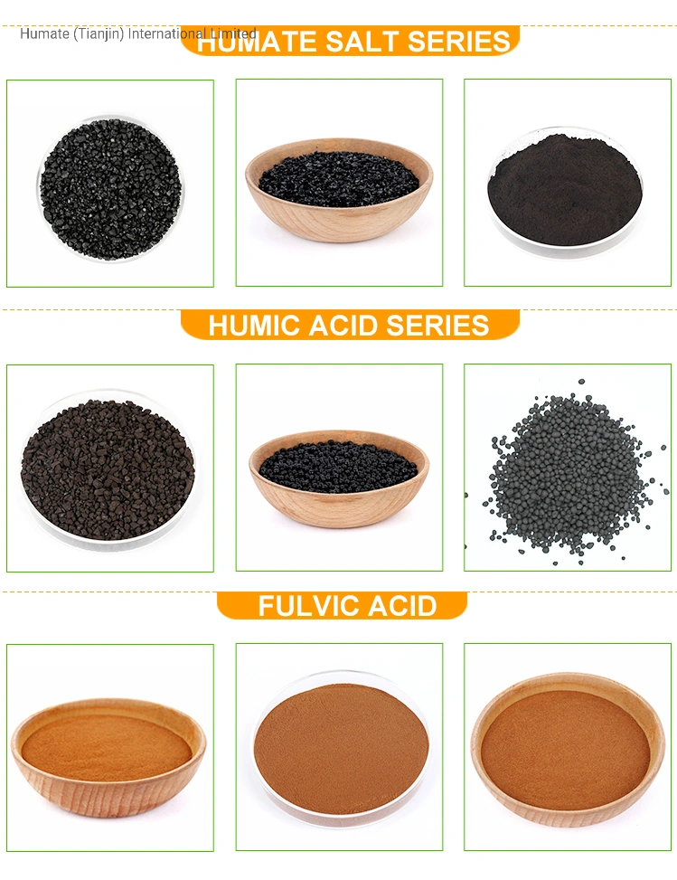 Fulvic Acid 70% 80% Chelated Te Zinc Zn 15% Powder