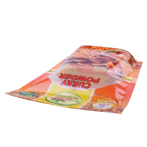 Standing pouches chili powder bags recyclable with window