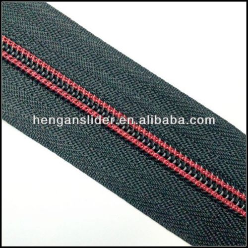 Red line Craft nylon long chain zipper for bags