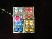 Unscented Elegant Metallic Floating Candles