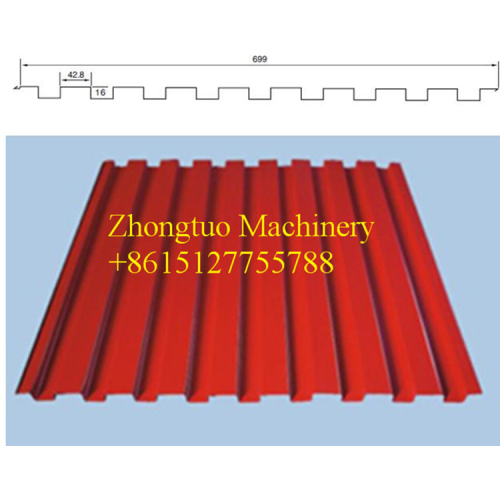 Stål Roller Shutter Dörr Slat Roll Forming Machine