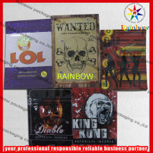 Potpourri Herbal Incense Packaging Aluminum Foil For Supermarket