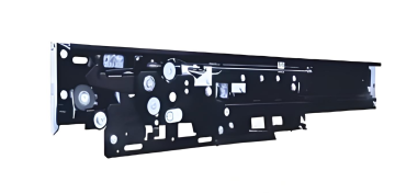 Two-Panels Side Opening Elevator Landing Device