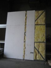 rock wool sandwich panels with fire resistance certification