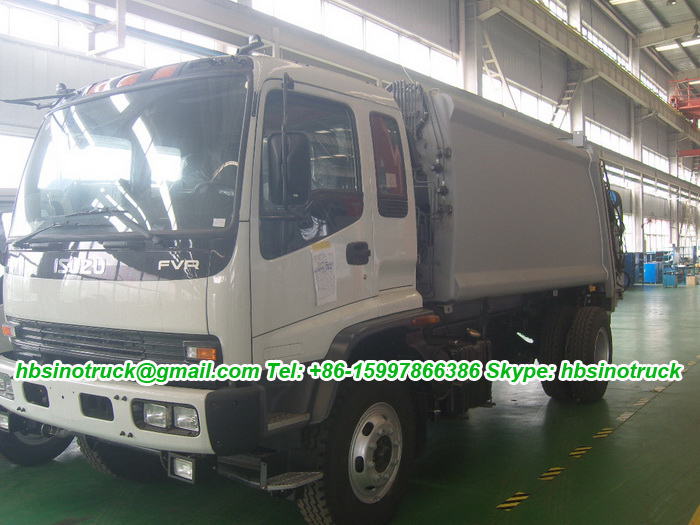 ISUZU 12cbm Garbage Collector Truck