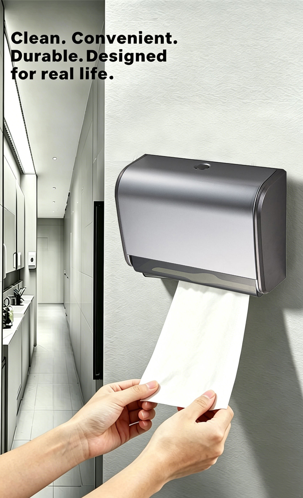 موزع المناشف الورقية4 Paper towel dispenser4