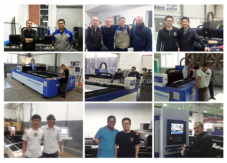 Jinan Senfeng 2000w plate and pipe fiber laser cutting machine