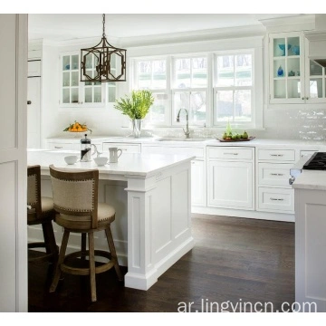 الصين شاكر الأمريكية الصلبة الخشب مطبخ مجلس الوزراء المصنعين